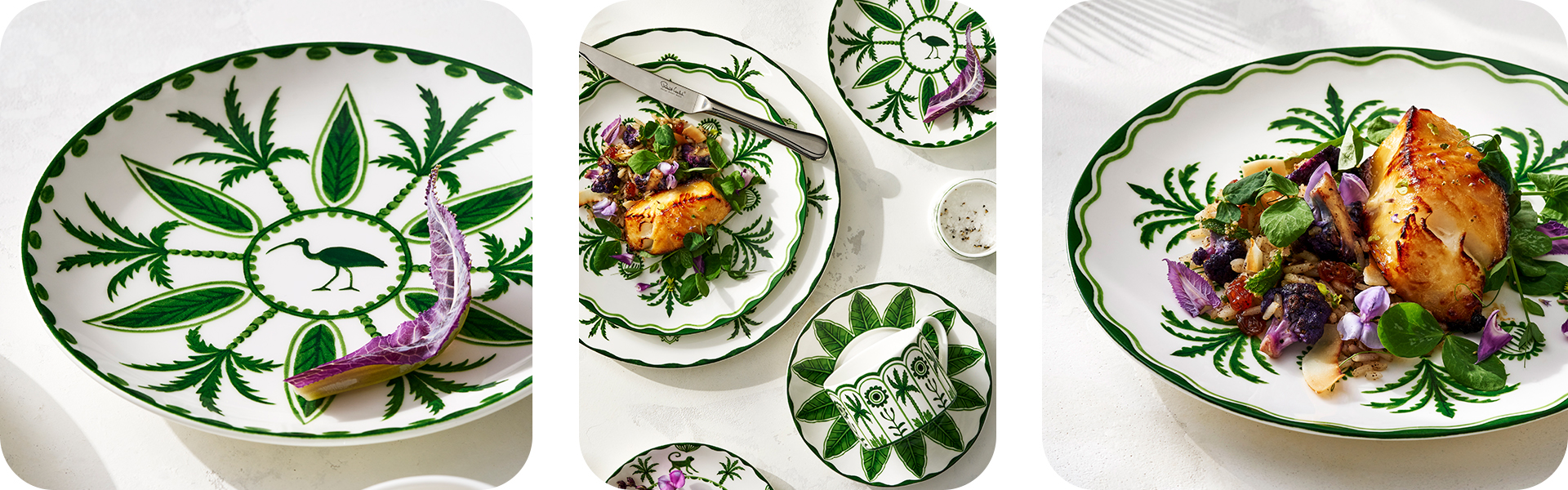 Sultan's Garden Collection Bone China William Edwards